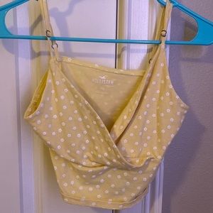 Yellow Hollister Tank Top